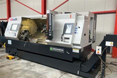 Mazak Quick Turn Nexus 350 Ii M Cnc Lathe With C Axis Used Mach4metal