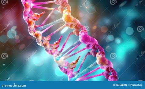 Genetics Dna Letters Stock Illustration Illustration Of Generated