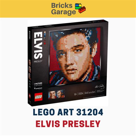 Jual Lego Art Elvis Presley Jakarta Barat Bricks Garage