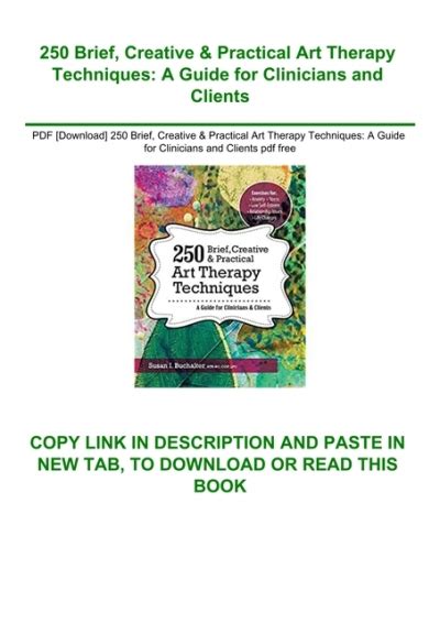 Pdf [download] 250 Brief Creative And Practical Art Therapy