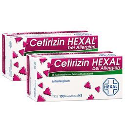 Cetirizin Hexal Bei Allergien Mg X St Shop Apotheke