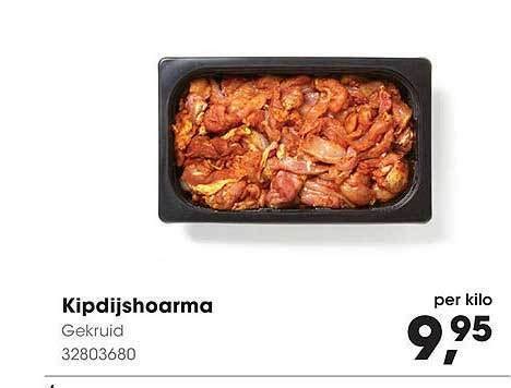 Kipdijshoarma Gekruid Aanbieding Bij Hanos