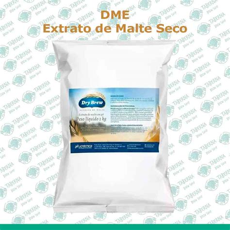 Extrato de Malte Seco em Pó DME 1kg Dry Brew Taberna Brew Shop