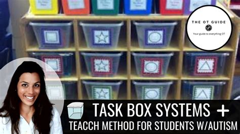 Task Boxes And The Teacch Method For Students W Autism Youtube