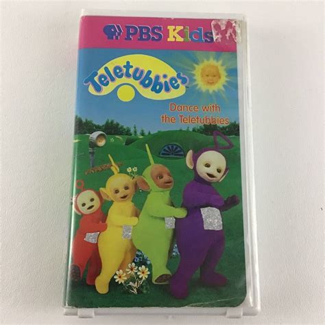 Pbs Kids Teletubbies Vhs Tape Dance With The Teletubbies