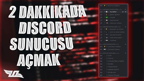 Dakikada Eski Discord Sunucunuzu Kurmak Xenon Youtube