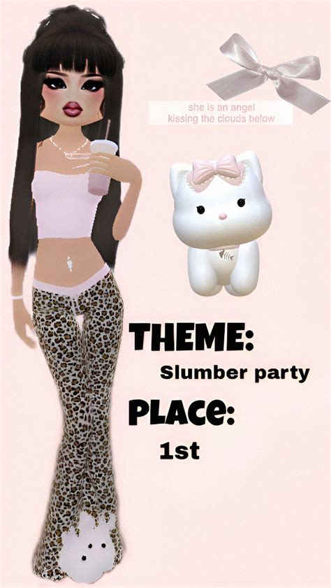 Dress To Impress Slumber Party Outfit In 2024 Sleepover Outfit