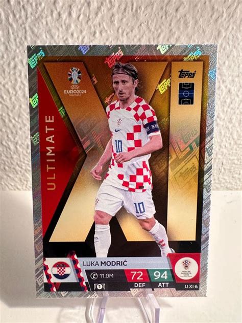 Em Topps Match Attax Euro Ultimate Luka Modric Uxi Kaufen