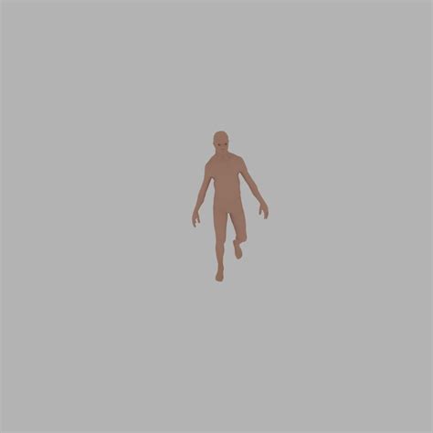 basic human   model animated rigged cgtrader