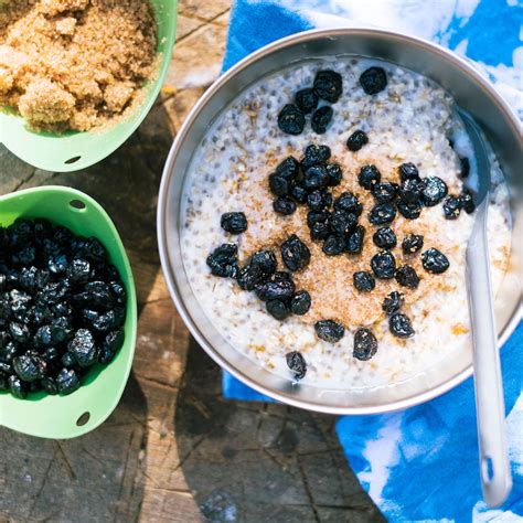 Overnight Oats With Blueberries Recipe Sunset Magazine