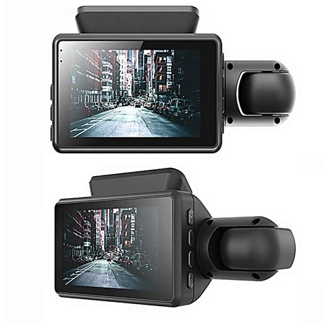 P Dual Lens Car Dash Cam Recorder G Sensor Dvr Front And Rear