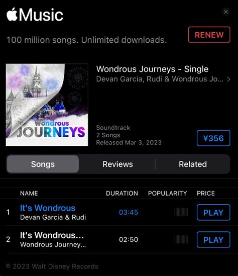 Disneylands Wondrous Journeys Music Available March 3