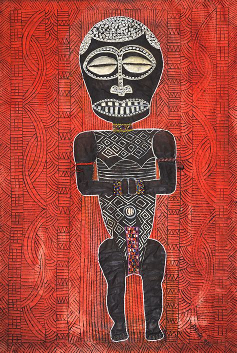 Masks And Spirits African Mask Kongo 1990 Pacita Abad