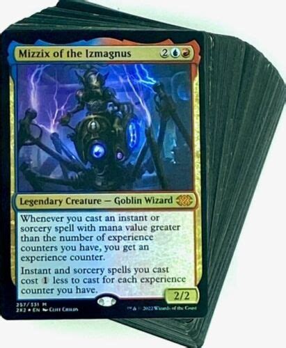 Custom Commander Deck Mizzix Of The Izmagnus Infinite Combos