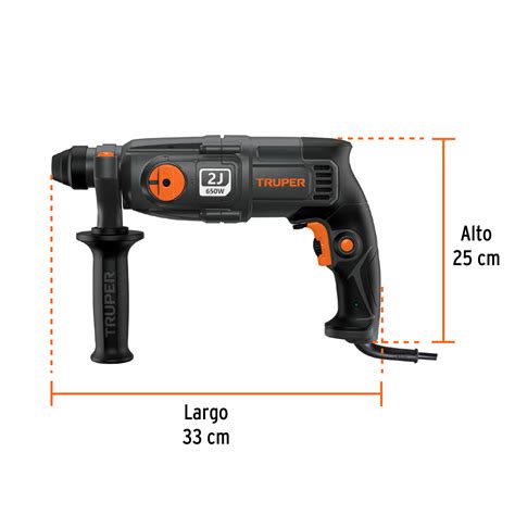 Ficha Tecnica Rotomartillo Sds Plus Joules W Truper Industrial