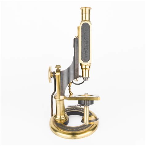 Universal Microscope By R J Beck Of London Fleaglass