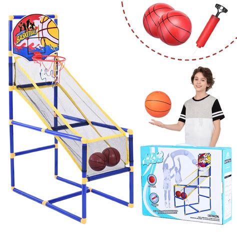 Cesta Tabela Basquete Infantil Kit Bolas Bola Rede Grande Shopee Brasil