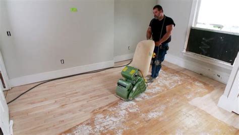 How To Sand A Hardwood Floor How Tos Diy