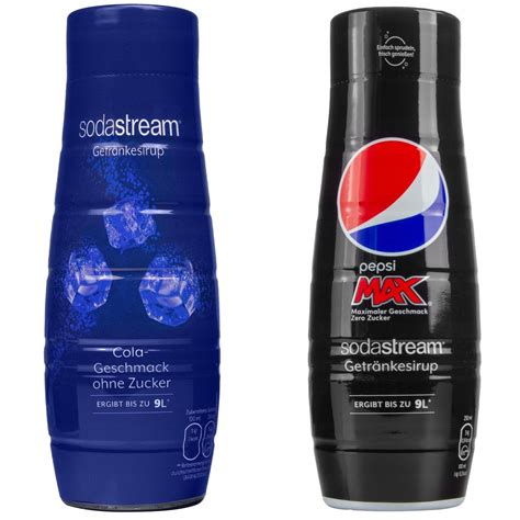 Syrop Do Sodastream Cola Bez Cukru Ml Pepsi Max Bez Cukru Ml