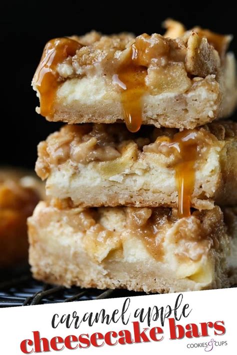 Caramel Apple Cheesecake Bars Are The Perfect Fall Dessert Recipe Easy