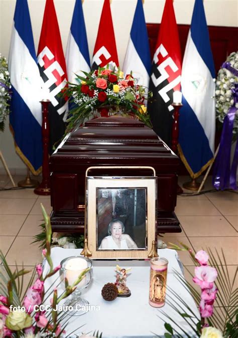 Cdnn Nicaragua On Twitter Nicaragua Rinden Homenaje A Blanca