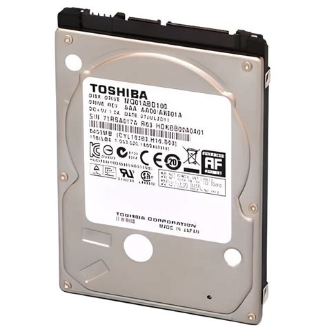 Toshiba MQ01ABD100 Disque Dur Interne 1 TB SATA II 2 5 Cdiscount