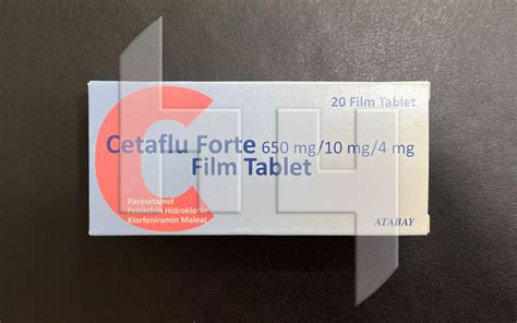 Cetaflu Forte Tablet Hekimim Yanımda