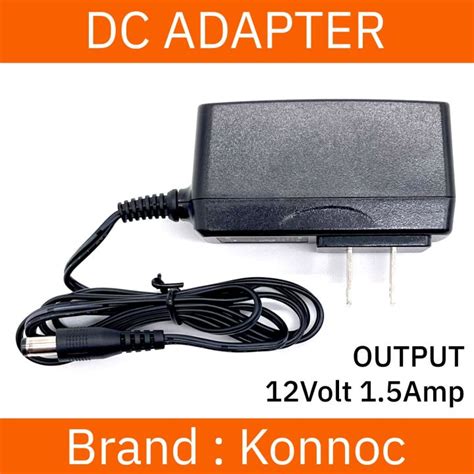 Adapter 12v 15a Konnoc รุ่น K206 12015 พาวเวอร์อะแดปเตอร์ 12vdc 15amp