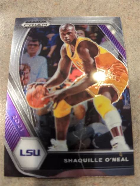 2021 22 PANINI DRAFT Picks Prizm Shaquille O Neal LSU Lakers Heat Magic