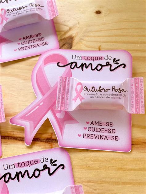 Card Balinha Outubro Rosa Elo Produtos Especiais