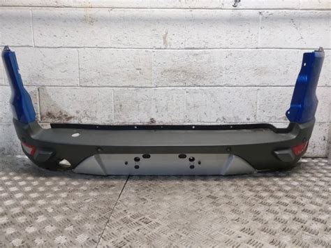 FORD ECOSPORT COMPLETE Rear Bumper With Pdc Parking Sensors In Blue