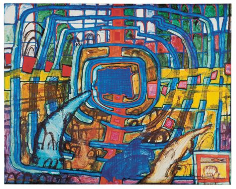 Friedensreich Hundertwasser Hundertwasser Idee Farbe Kunstproduktion