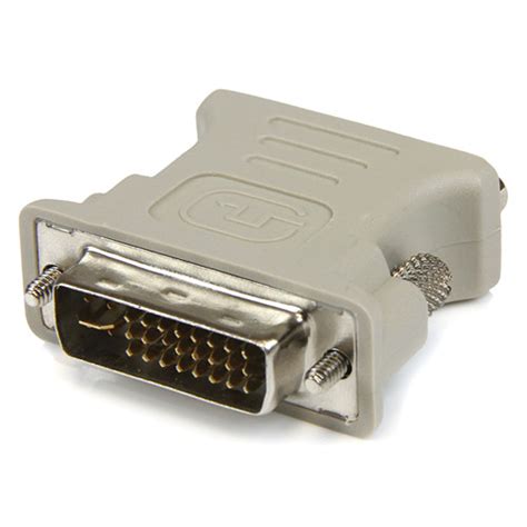 StarTech DVI-I Male to VGA Female Adapter (Beige) DVIVGAMF B&H