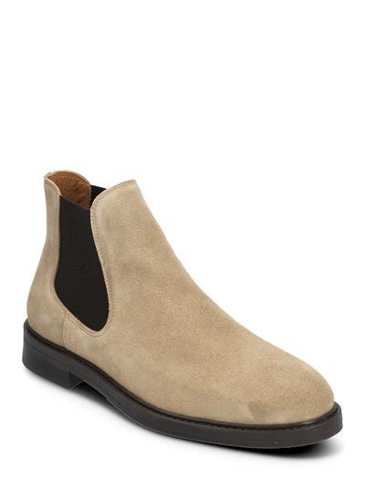 Selected Homme Slhblake Suede Chelsea Boot Chelsea Boots Boozt