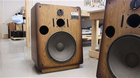 Jbl L300 Oak Restoration Реставрация Jbl L300 Youtube