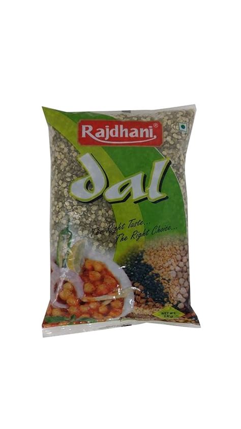 Rajdhani Pulses Moong Chilka 1kg Pouch Amazon In Toys Games