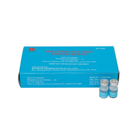 Streptomycin Sulfate For Injection China Streptomycin And Sulfate