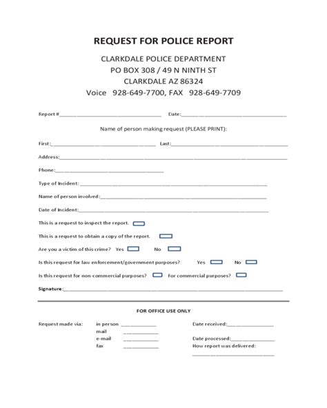 Forms For Police Fillable Printable Pdf And Forms Handypdf Porn Hot