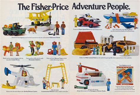 Fisher Price Adventure People From The 70s I Loved These Vintage