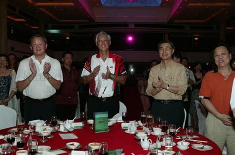 From Left Local Businessman Oei Hong Leong Guest Of