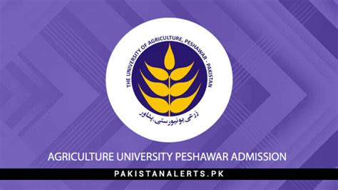 Agriculture University Peshawar Admission 2024