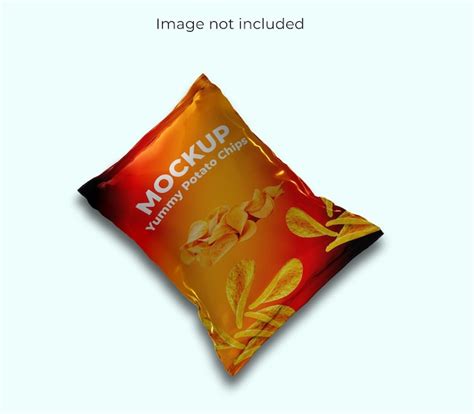 Premium Psd Chips Mockup Design Packaging Template