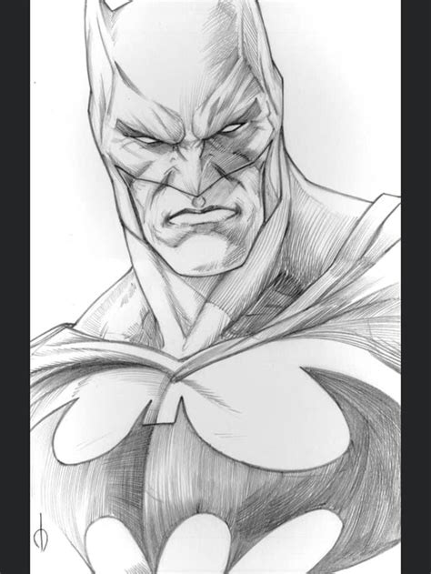 Batman Drawing Comic Style Art