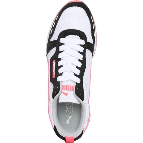 Buy Puma Junior Puma R78 Trainers Puma Whiteshocking Pinkpuma Black