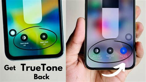 How To Get True Tone Option Back In Any Iphone Youtube