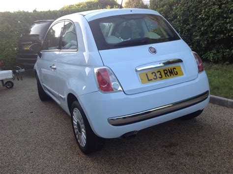 Fiat 500 1 2 Lounge Pale Blue Really Good Condition In Bournemouth