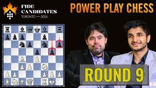 Best Game Of Candidates 2024 Hikaru Nakamura Vs Vidit Santosh Gujrathi