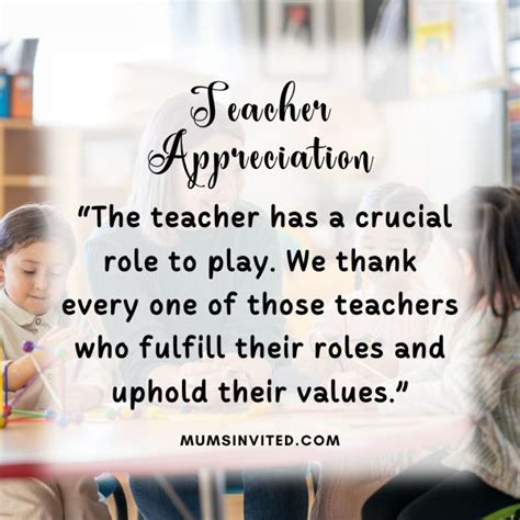 48 Heartfelt Teacher Appreciation Quotes For Every Classroom Hero (+ Images) - Mums Invited