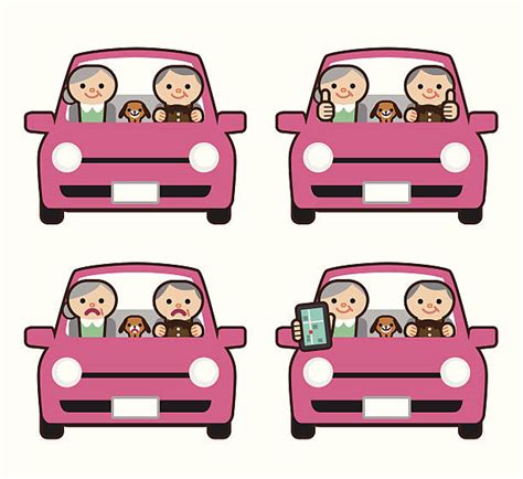 おばあちゃん 運転 イラスト素材 Istock