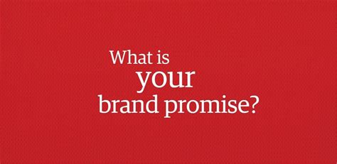 What is a Brand Promise? Examples of an effective brand promise ...